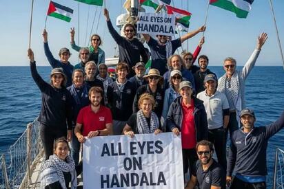 Israel intercepta barco con ayuda humanitaria rumbo a Gaza
