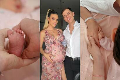 Lele Pons y Guaynaa dan la bienvenida a su pequeña hija Eloísa