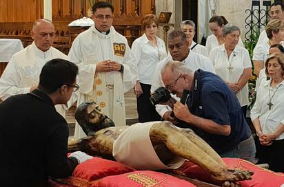 Santo Cristo de Saltillo se encuentra en óptimo estado: INAH