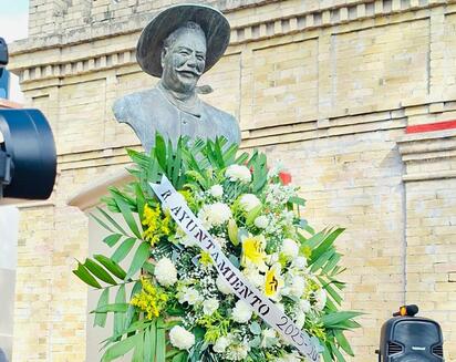 Ceremonia en Sabinas celebra 105 años del armisticio histórico entre Villa y gobierno de 1920 