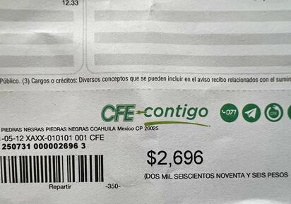 Recibos de luz impagables asfixian los hogares de interés social