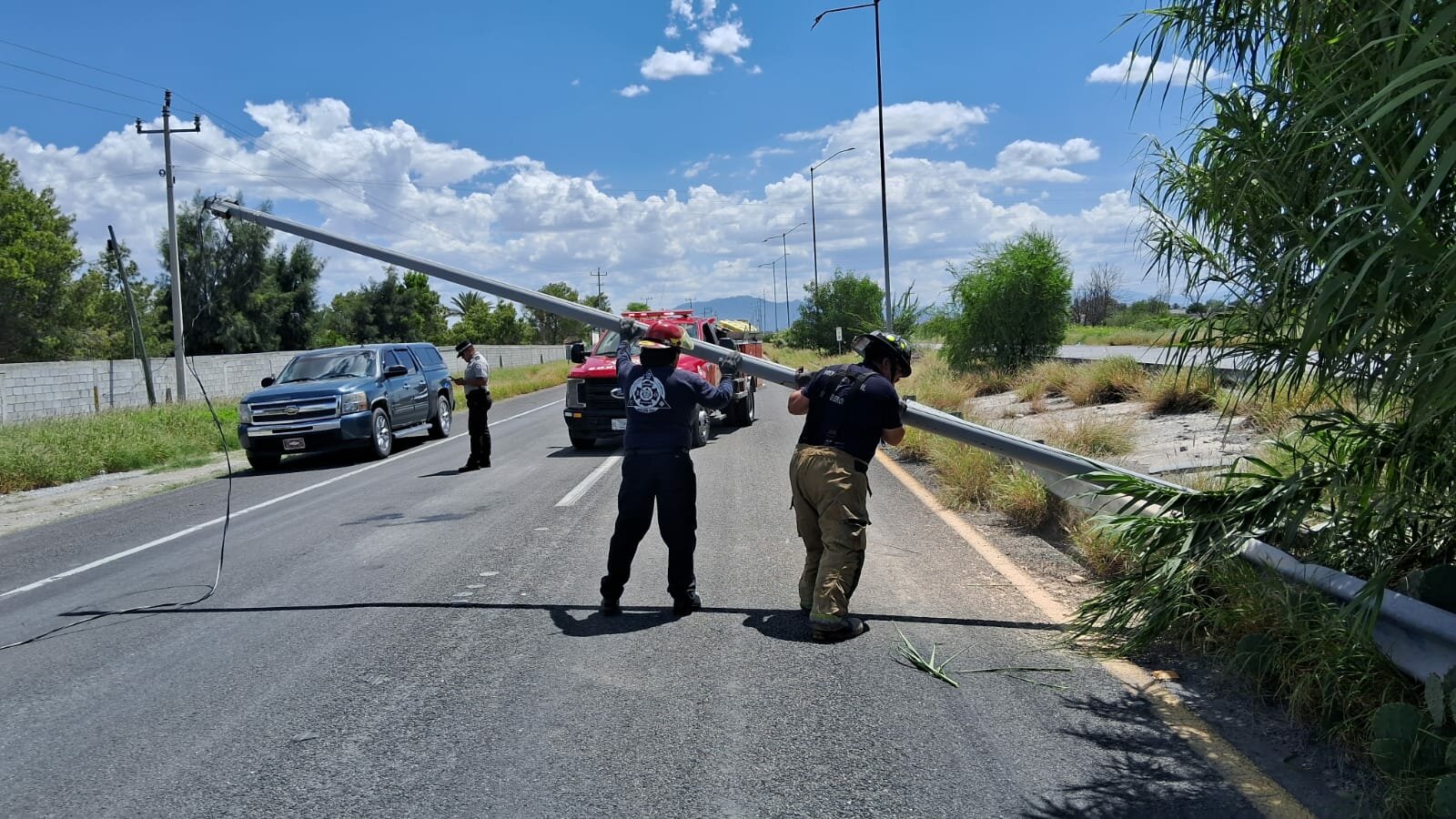 seguridad: Acudió en su auxilio la Cruz Roja