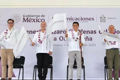 Arranca plan de infraestructura carretera en Oaxaca