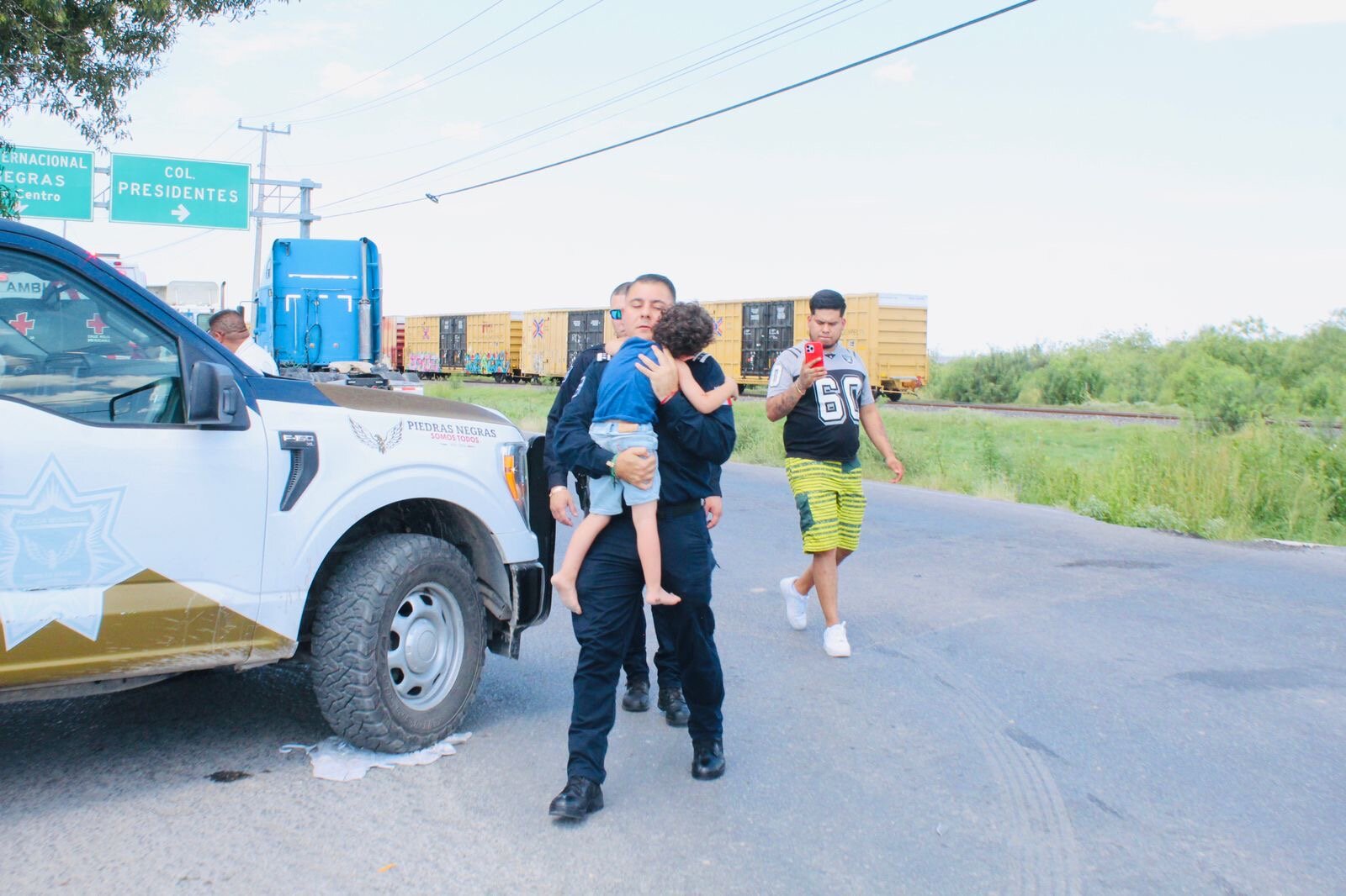 Accidente: El percance se registró poco antes de las 16:00 horas en el cruce de Río Grande y avenida Z. Martínez.