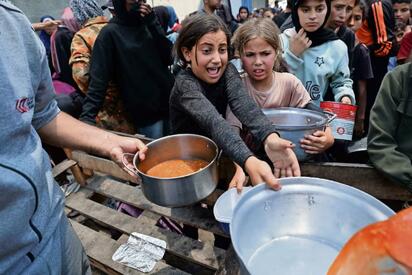 Gaza sufre: niños y adultos mueren de hambre; la cifra supera los 200