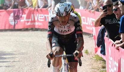 Isaac del Toro buscas ganar la Vuelta a Burgos