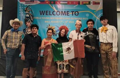 Alumno de Torreón gana plata en olimpiada internacional