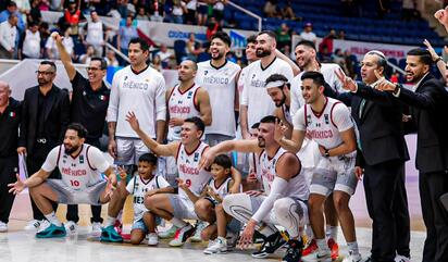 México avanza en preclasificación al Mundial de Basquetbol 2027