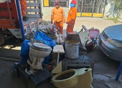 Ruta del Descacharre retira más de mil 700 toneladas de residuos en Torreón