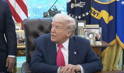 Trump afirma que México y Canadá 'hacen lo que les decimos' en tema migratorio