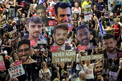 Familias convocan “Israel en pausa” para exigir liberación