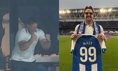 J.J. Watt se enfiesta en victoria del Espanyol
