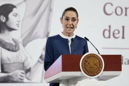 La mayor parte de gas natural en México viene de Texas, admite Sheinbaum