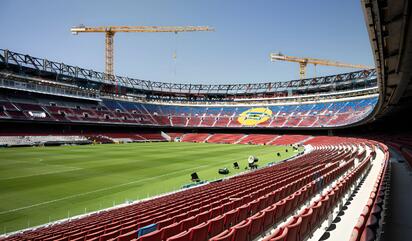 Barça podría jugar en Montjuic por problemas en el Camp Nou