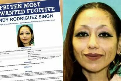 FBI captura a Cindy Rodríguez, buscada por la muerte de su hijo