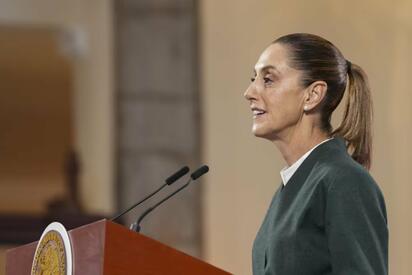 Sheinbaum evita opinar sobre fallo del INE en caso Pío López Obrador