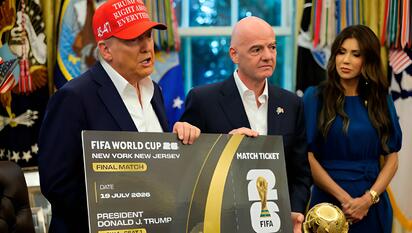 Trump e Infantino anuncian sorteo del Mundial 2026