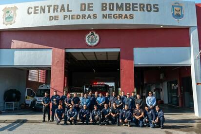 Conmemoran Día del Bombero en Piedras Negras