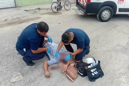 Hombre resulta lesionado tras aparente caída en la colonia Hipódromo