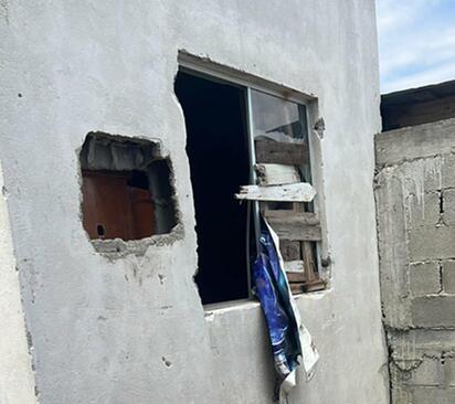 Delincuentes saquean vivienda deshabitada en la colonia Las Palmas de Sabinas 