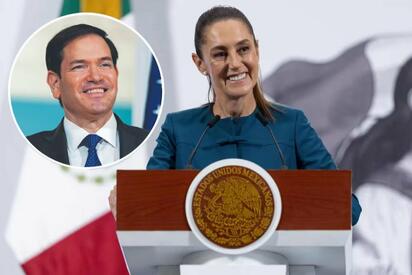 Sheinbaum prevé visita de Marco Rubio a México en septiembre