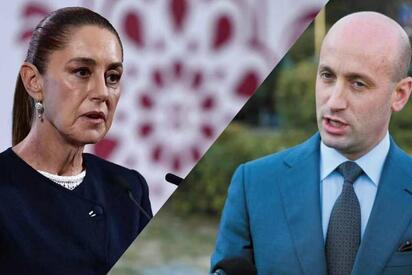 Sheinbaum responde a asesor de Trump por dichos sobre cárteles en CDMX