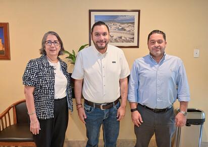 Alcalde de Monclova fortalece lazos con el Colegio de Notarios