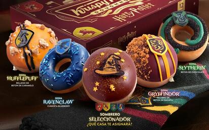 Donas de Harry Potter: Edición limitada en Krispy Kreme