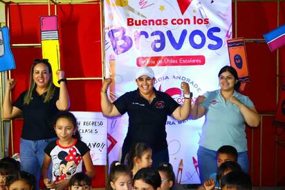 'Bravitos de Corazón' organiza lotería de útiles y más en Agujita