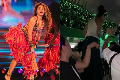Mujer se hace viral tras fingir discapacidad en show de Shakira