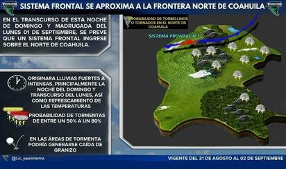Piedras Negras se prepara para el primer frente frío