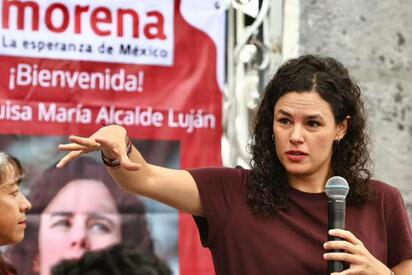 Luisa María Alcalde acusa al PRI de violencia y corrupción abierta