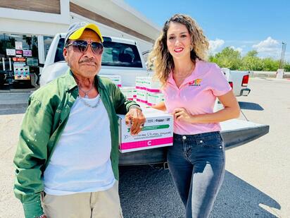 DIF de Coahuila refuerza apoyo comunitario con despensas 