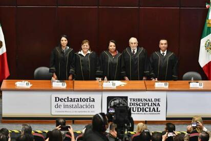 Instalan Tribunal de Disciplina Judicial con nuevos magistrados