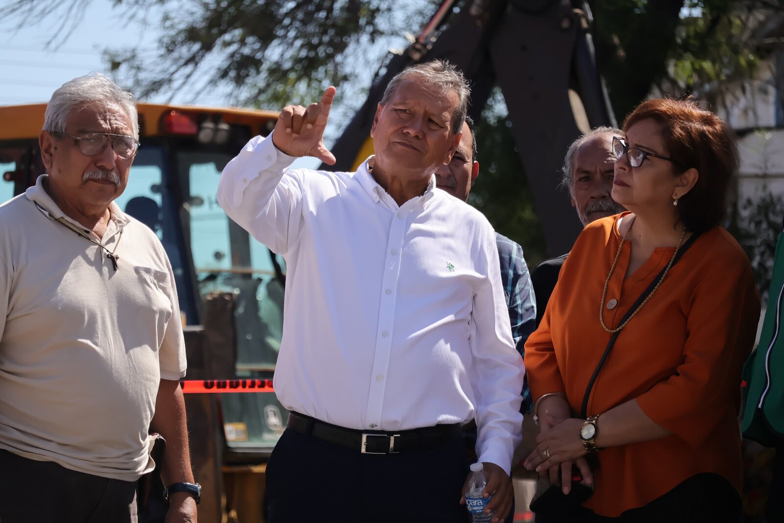 obra de pavimentación