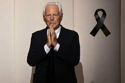 Milán decreta luto ciudadano por la muerte de Giorgio Armani