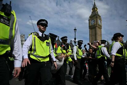 Londres: detienen a manifestantes por apoyar a Palestine Action