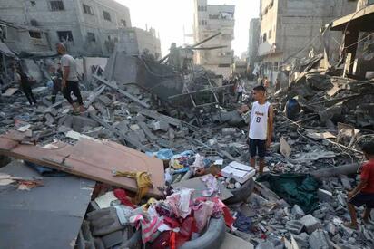 Bombardeos en Gaza elevan tensión entre Israel y Hamas