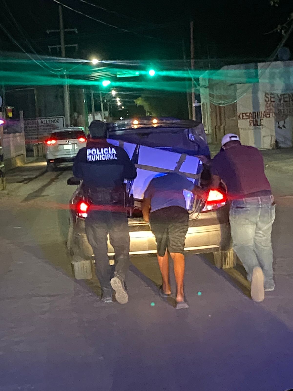 Nava: El incidente se registró en el cruce de las calles Allende y Obregón