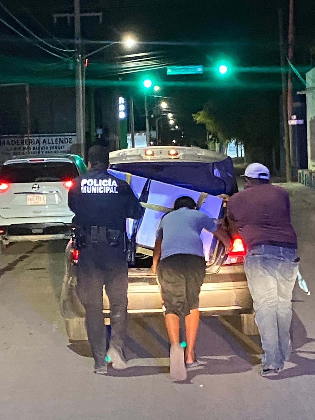 Nava: El incidente se registró en el cruce de las calles Allende y Obregón