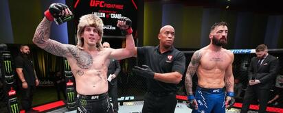 ¡Sobre la bocina! Modestas Bukauskas apaga a Paul Craig con un 'codazo' espeluznante en UFC París