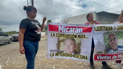 Viudas de MICARAN exigen justicia e indemnización 