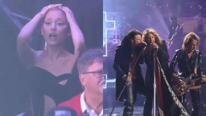 Ariana Grande y su reacción viral al homenaje a Ozzy Osbourne