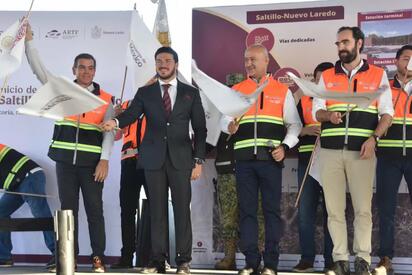 Arranca construcción del tren Saltillo-Nuevo Laredo-Monterrey