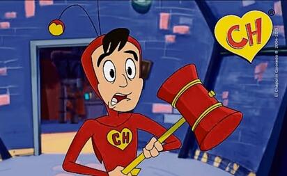 El Chapulín Colorado regresa en serie animada como papá