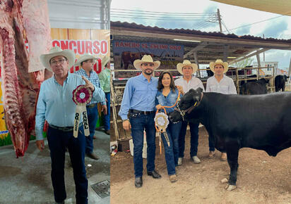 Rancho La Paloma destaca en concurso de Becerro Gordo Sabinas