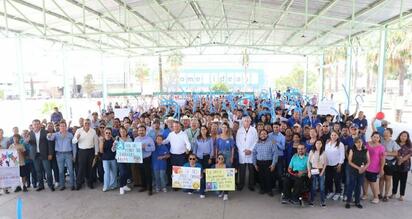 San Juan de Sabinas impulsa inclusión mediante caminata escolar