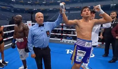 Marco Verde vuelve a noquear y aumenta su récord invicto como boxeador profesional