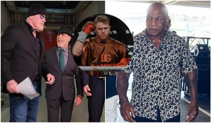 The Undertaker, Mike Tyson y los famosos que se dieron cita para el Canelo vs Crawford