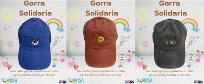 Fundación Sonrisa vende 'gorra solidaria' para apoyar a niños con cáncer